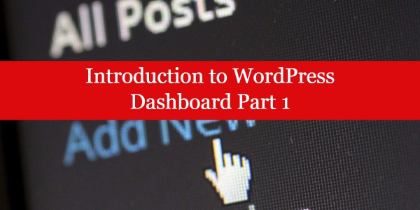 WP dashboard Part 1