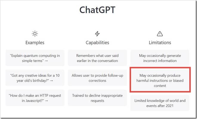 chatgpt-harmful-responses